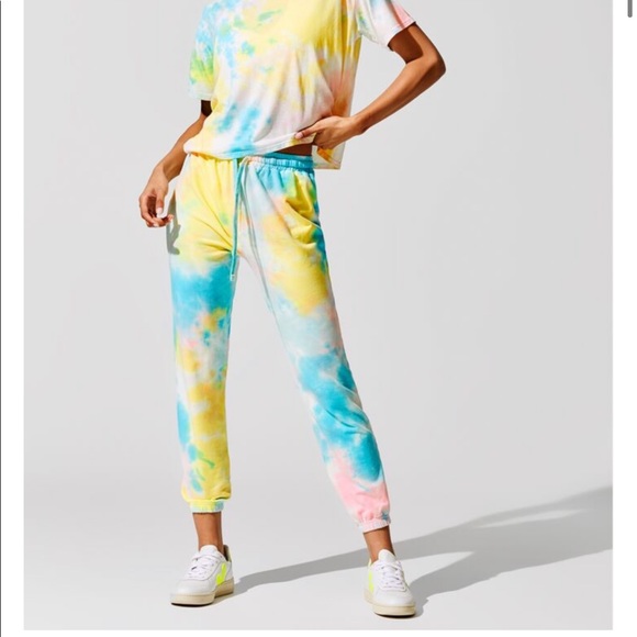 Carbon38 Neon Tie-dye Jogger - Picture 3 of 4